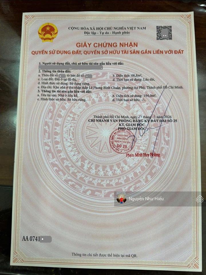Bán nhà kdc lê phong bình chuẩn 1 gần ngã tư bình chuẩn 300m, phường bình chuẩn, thành phố thuận an