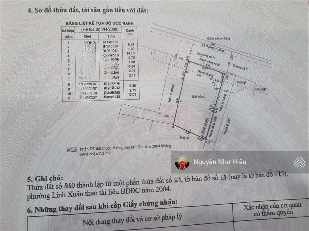 Bán đất góc 3 mặt thoáng quá đẹp mt đường số 7, phường linh xuân, tp. thủ đức