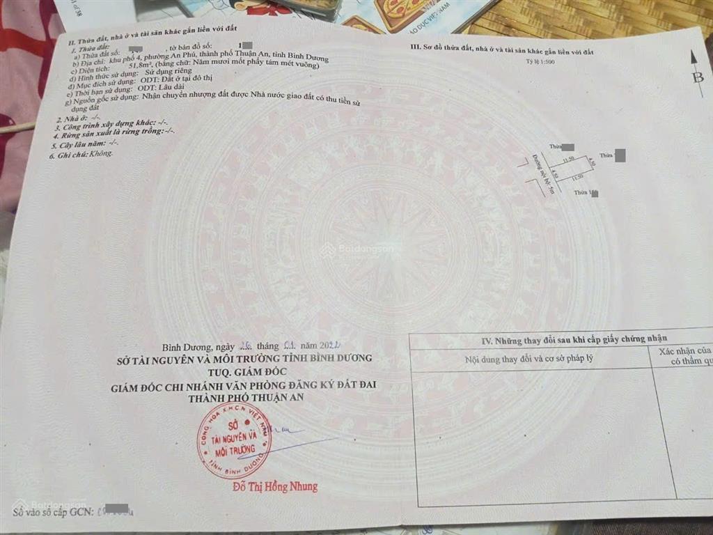 Bán nhà 1 trệt 1 lầu gần đường thuận an hòa 100m, p. an phú, tp. hcm (p. an phú, tp. thuận an)