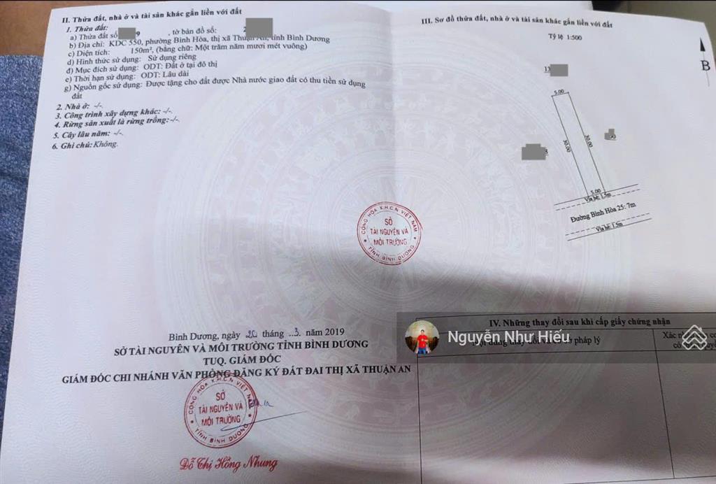 Bán đất tặng dãy trọ mt đường bình hòa 25 chợ bình hòa 1 p. bình hòa, tp. thuận an
