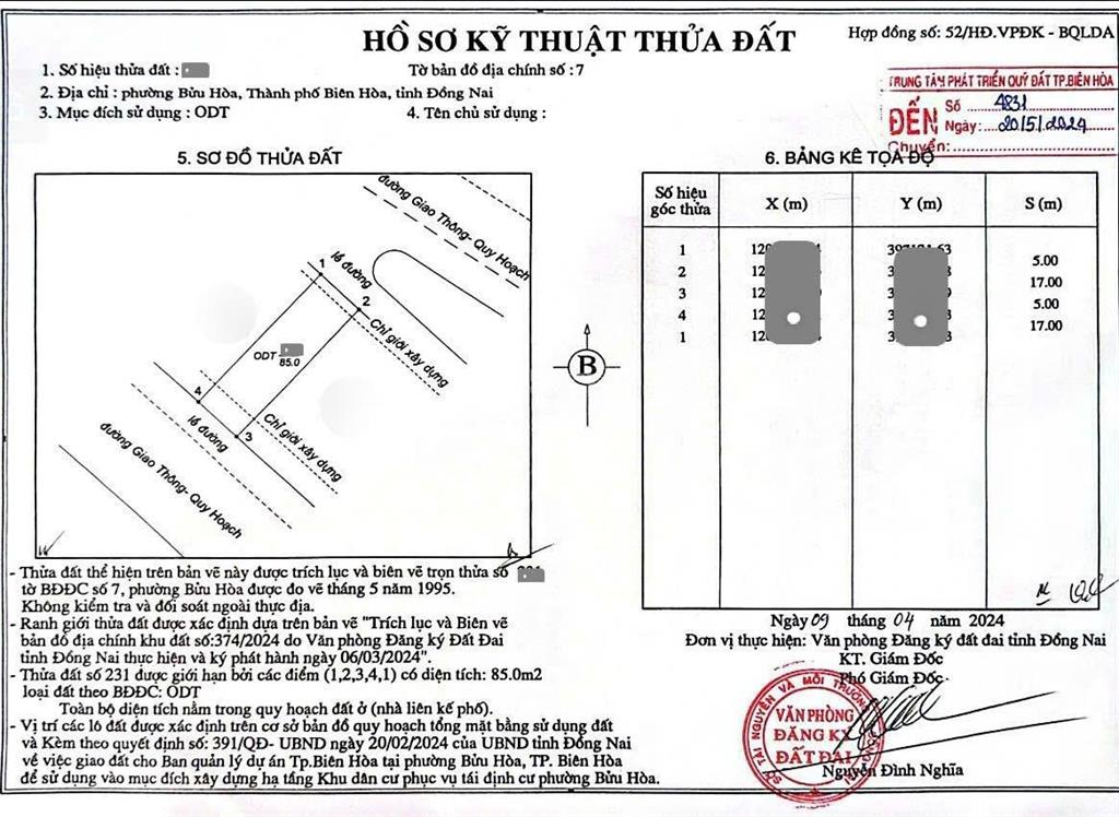 Bán đất 2 mặt tiền công viên, gần vòng xoay cầu hang và đường quốc lộ 1k p.bửu hòa tp.biên hòa cũ
