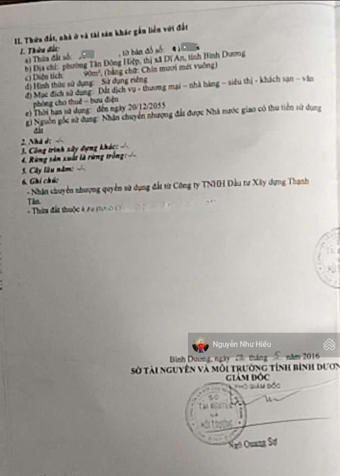 Bán nhà 1 trệt 1 lầu kdc biconsi p. tân đông hiệp tp. dĩ an