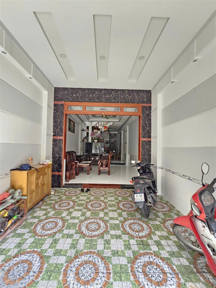 Bán nhà rẻ sân ô tô, kdc gần đường lê thị trung và trường cấp 3 lý thái tổ p.an phú, tp.thuận an