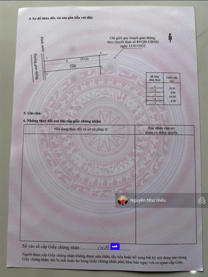 Bán đất mới tách thửa, gần vòng xoay cầu hang 500m, p. bửu hòa, tp. biên hòa cũ