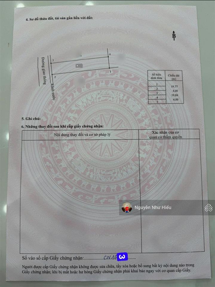 Bán đất mới tách thửa, gần vòng xoay cầu hang 500m, p. bửu hòa, tp. biên hòa cũ