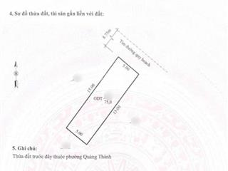 Đất mb 3609 quảng thành cũ, sát aeon mall thanh hoá, sát mb hồ sen giá giảm sốc, dân cư đông