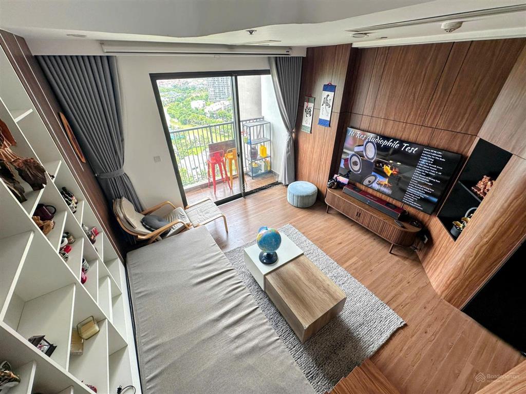 Cho thuê căn hộ mezza 1 ngủ, 60m² sử dụng, chung cư skyoasis ecopark, view đảo