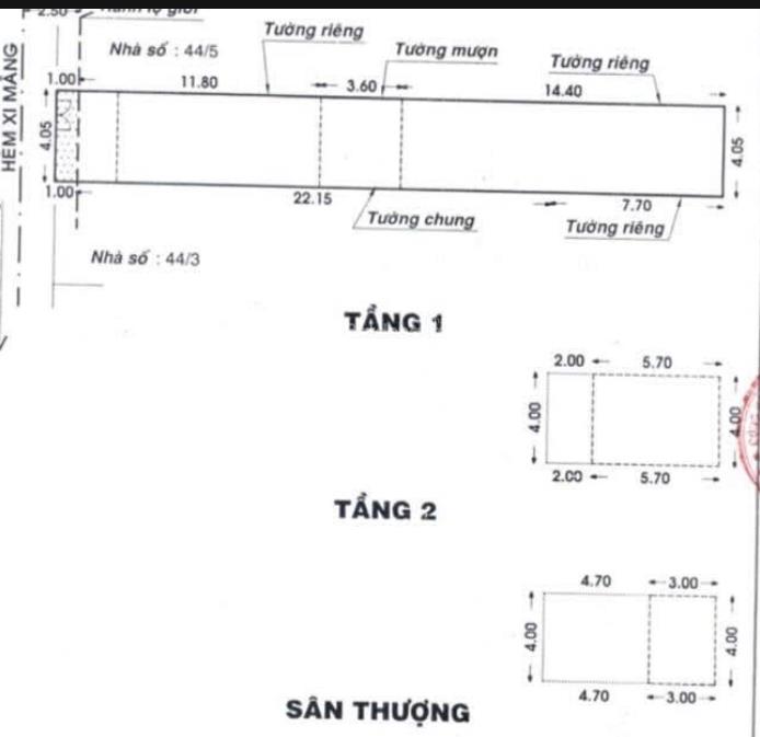 [giá siêu tốt]125m2,3 tầng, 9.5 tỷ, 7 phòng ngủ, phù hợp chdv dòng tiền khai thác cực tốt