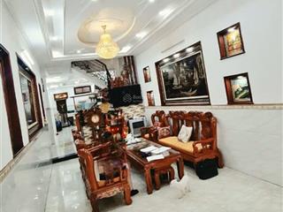 Mặt tiền kinh doanh sầm uất  nhà mới đẹp 4 tầng 80m²  ngay lê văn quới