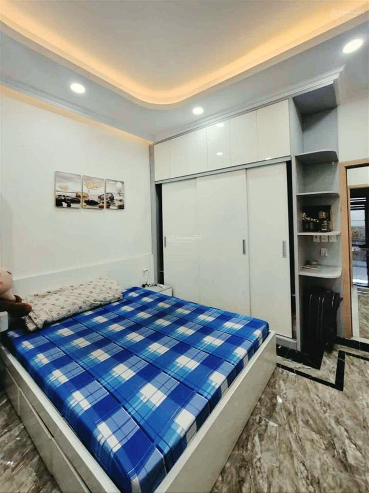 Nhà đẹp 4 tầng, khu phân hẻm xe tải 7m, 5x11m