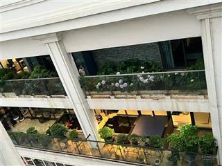 Bán căn penthouse aqua central, 500m2 xd, 2 tầng, view sông hồng, full nội thất cao cấp, cực hiếm