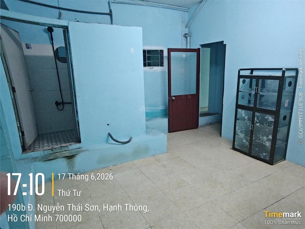 Phòng cho thuê mặt tiền quận gò vấp đối diện chợ gò vấp