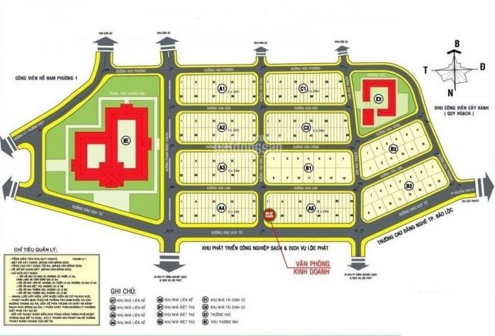 Bán đất nền dự án nam phương city, 7,2 tỷ, 450 m2 ở đào duy từ, bảo lộc, lâm đồng