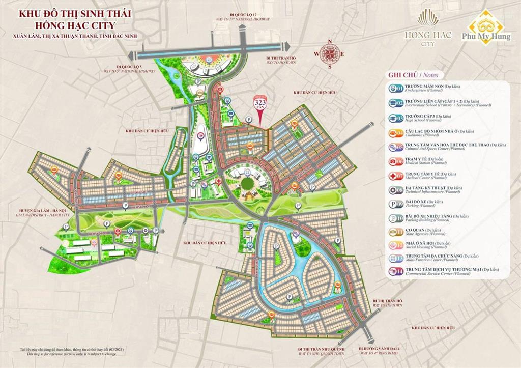 Dự án phú mỹ hưng khu đô thị thông minh  bắc ninh