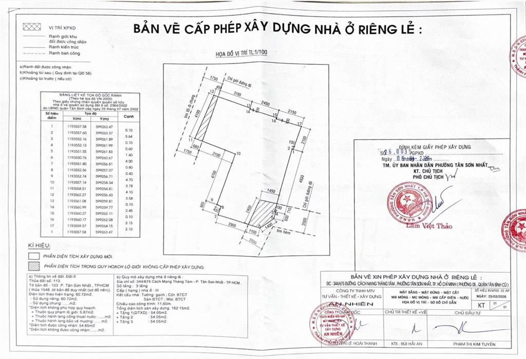 Dt khủng 63m2 công nhận  cmt8  tặng gpxd 3 tầng  ga metro bảy hiền  bán gấp trong tháng chỉ 4x