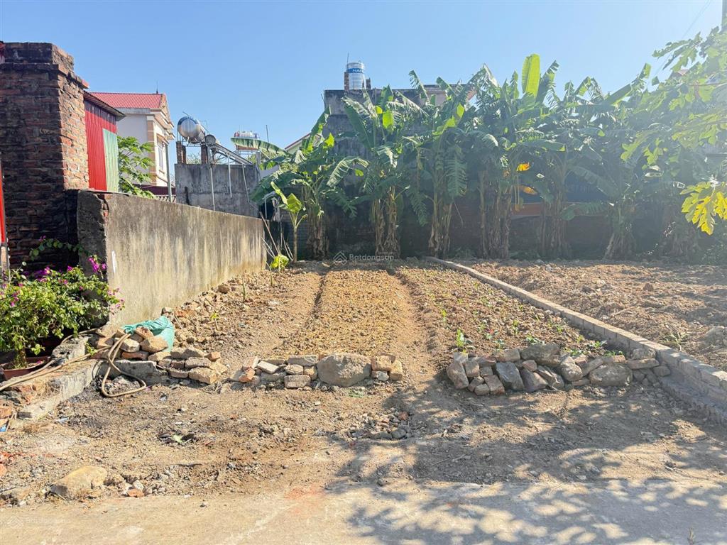 Bán lô đất ven kcn đức giang, yên dũng, bắc giang 85m2. mt 5,2m, đường ô tô chạy. giá 1,25 tỷ