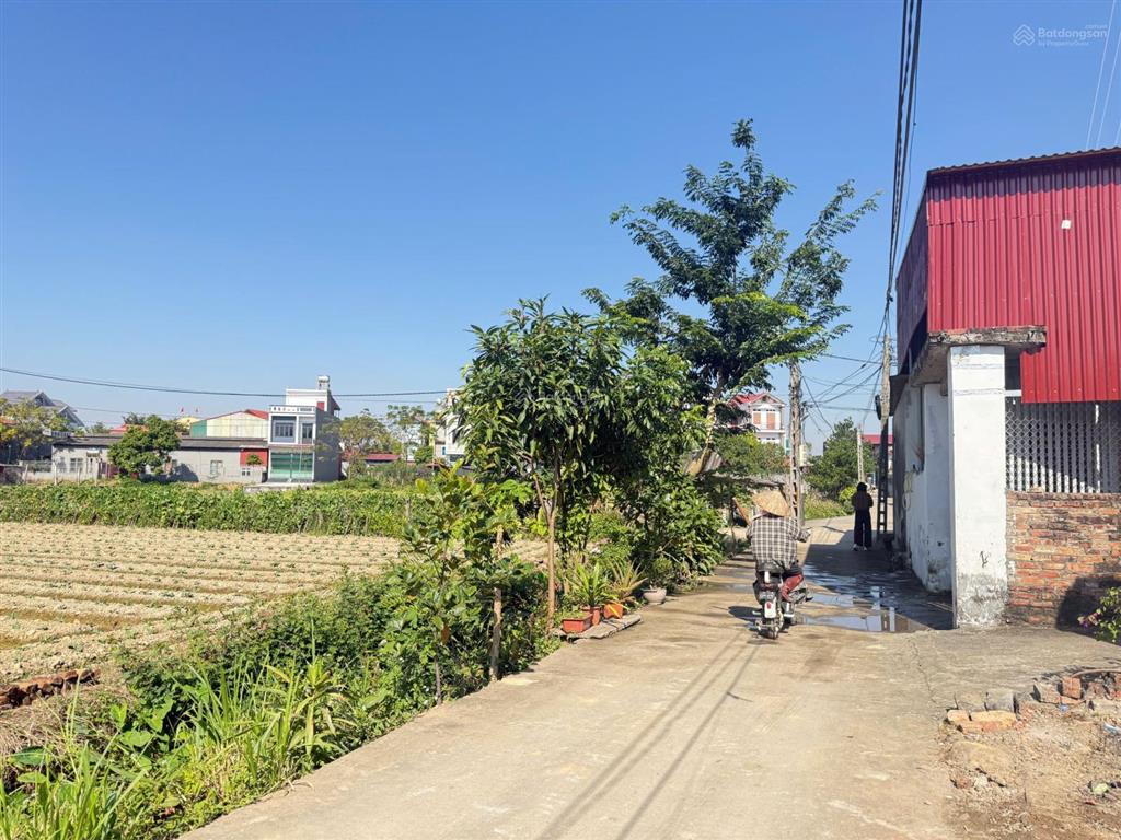Bán lô đất ven kcn đức giang, yên dũng, bắc giang 85m2. mt 5,2m, đường ô tô chạy. giá 1,25 tỷ