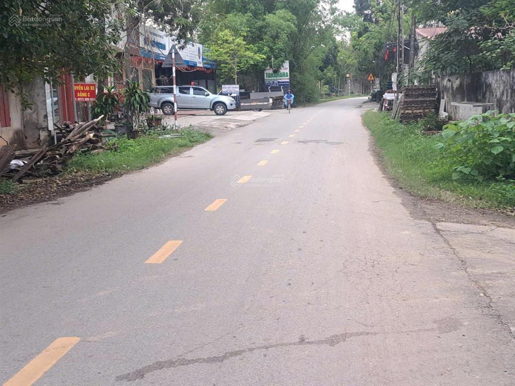 Bán đất ngọc vân, tân yên, bắc giang. 196m2  mặt tiền 7m. giá 1,5 tỷ
