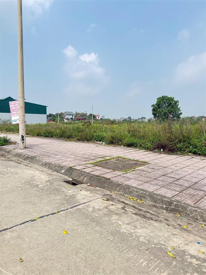 Bán đất việt ngọc, tân yên , bắc giang 120 m2  mt 6m. đường 20m. giá 2,1 tỷ
