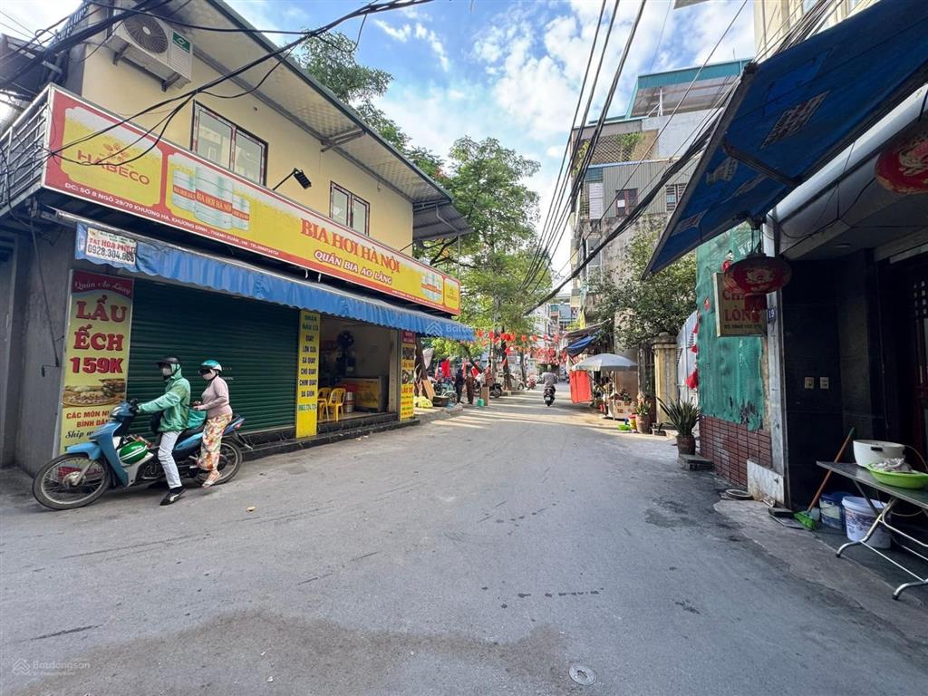 Mặt phố khương trung diện tích 95m2. sau quy hoạch cực đẹp 54m2, mặt tiền 7m. giá đầu tư