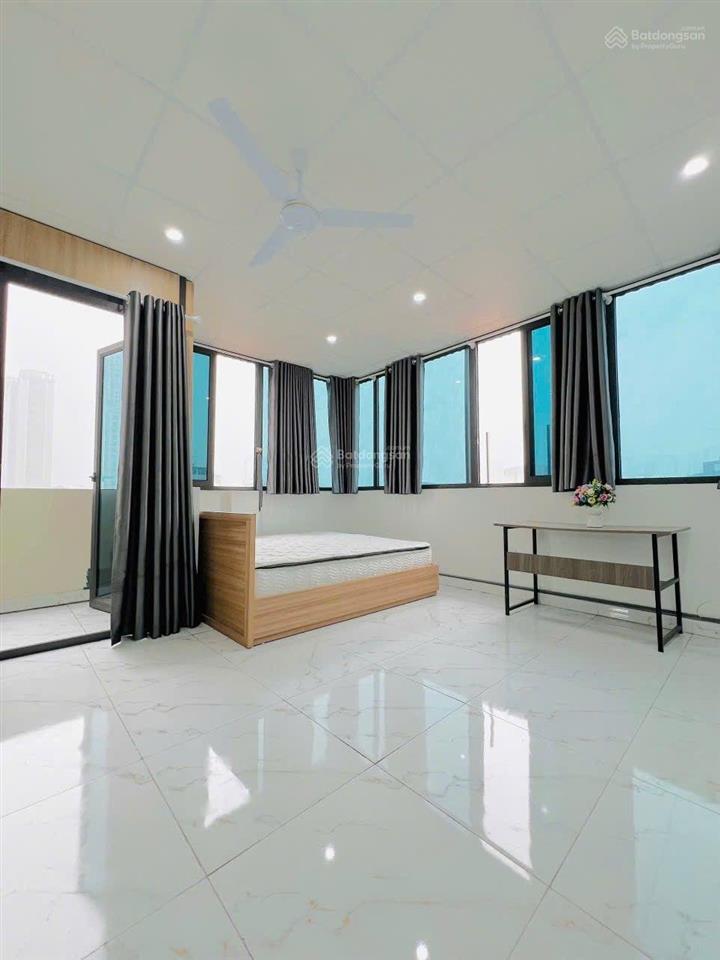 Quan nhân 75m2 x 7 tầng. mt 11m. nhà 3 thoáng. 15p khép kín. dòng tiền 80tr/tháng. mặt ngõ thông kd