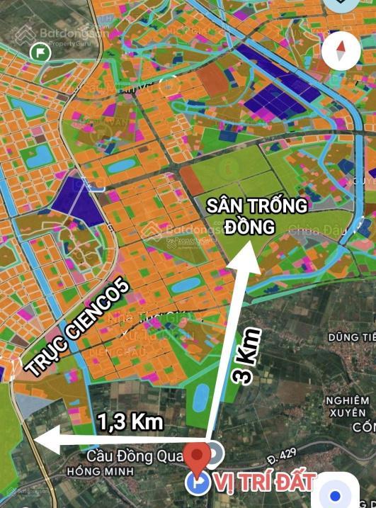 Bán đất liền kề khu đấu giá âu thuyền  phú xuyên (cạnh khu vực sân olympic)