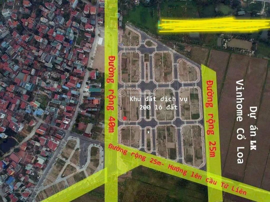 Bán nhanh lô đất 80m x1, thôn lê xá, mai lâm, đông anh, hà nội