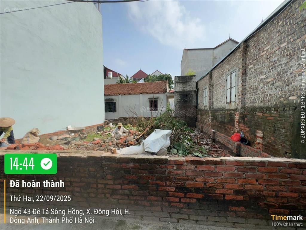 Bán nhanh lô đất đẹp vuông vắn, gần vin ,cầu tứ liên 36m thôn đông ngàn, xã đông hội, đông anh, hn