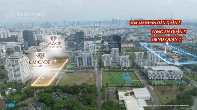 Bán nhà phố mặt tiền duy nhất khu tài chính quốc tế secc góc 3 mặt thoáng tại phú mỹ hưng l'arcade