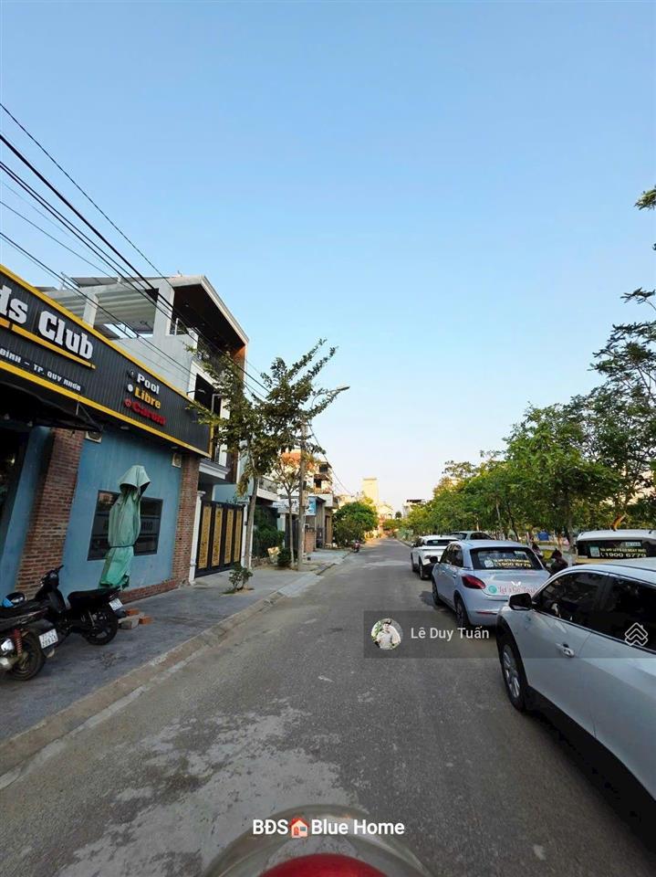 Bán nhà mặt tiền lê thanh nghị, view công viên quy nhơn 80m giá chỉ 4 tê xxz, ngang4m lộ giới 12m