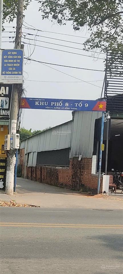 Bán đất gần chợ bình điềm phú hòa, tp. thủ dầu một cũ, hẻm 273 lê hồng phong