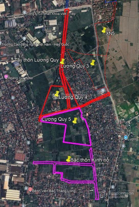Đón sóng khu công nghiệp xuân nộn  đông anh