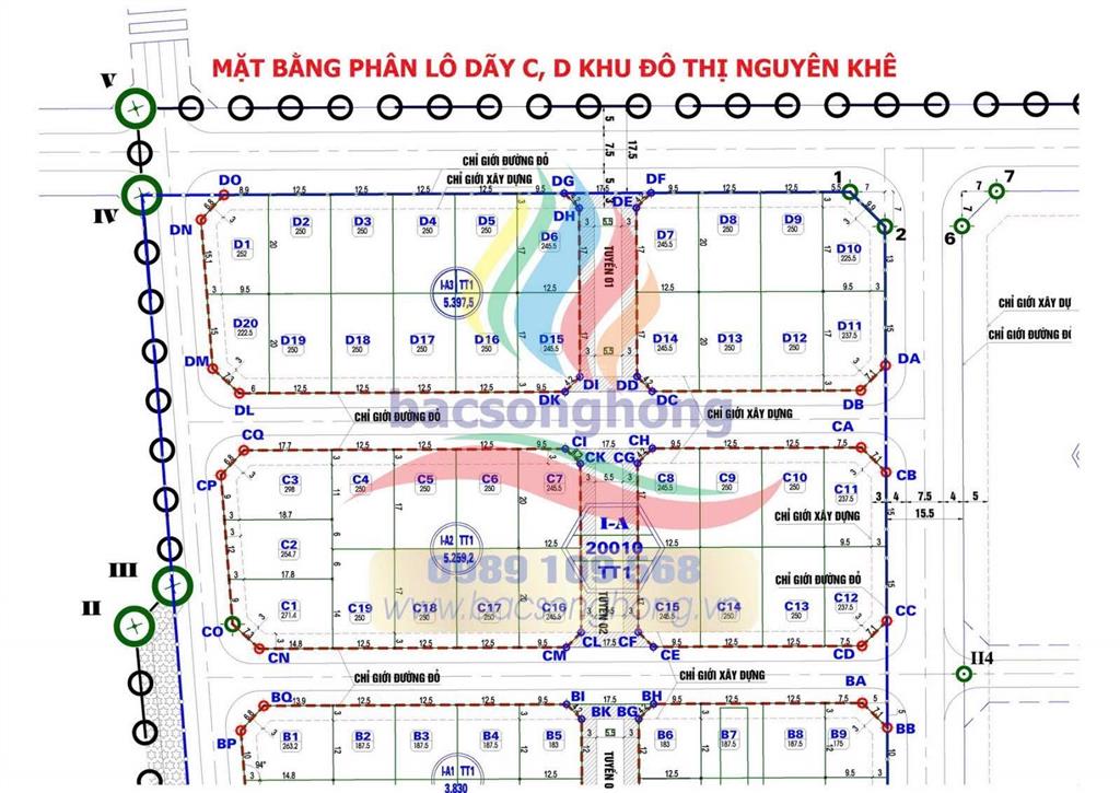 Bán nhanh đất khu đô thị nguyên khê 250m | vị trí kinh doanh đắc địa