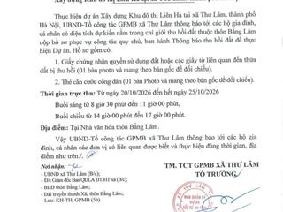 Bán nhanh 68m thiết bình, thư lâm, sát dự án vin liên hà đang triển khai đền bù. giá cực rẻ