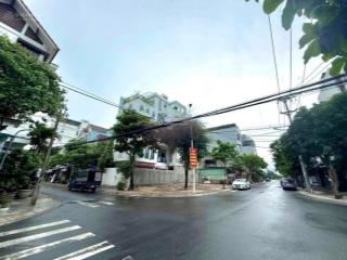 Bán lô đất 111,6 m², góc 2 mặt tiền đường dương đình nghệ và huy du, đường rộng 7,5m, vỉa hè 5m2