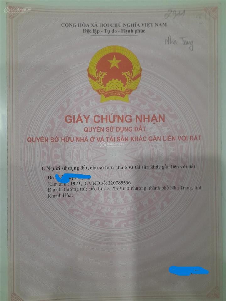 Chính chủ bán nhà riêng 2 tầng, 150m2 full thổ cư, tại khu tđc như xuân 2. giá 2,7t (có bớt lộc)