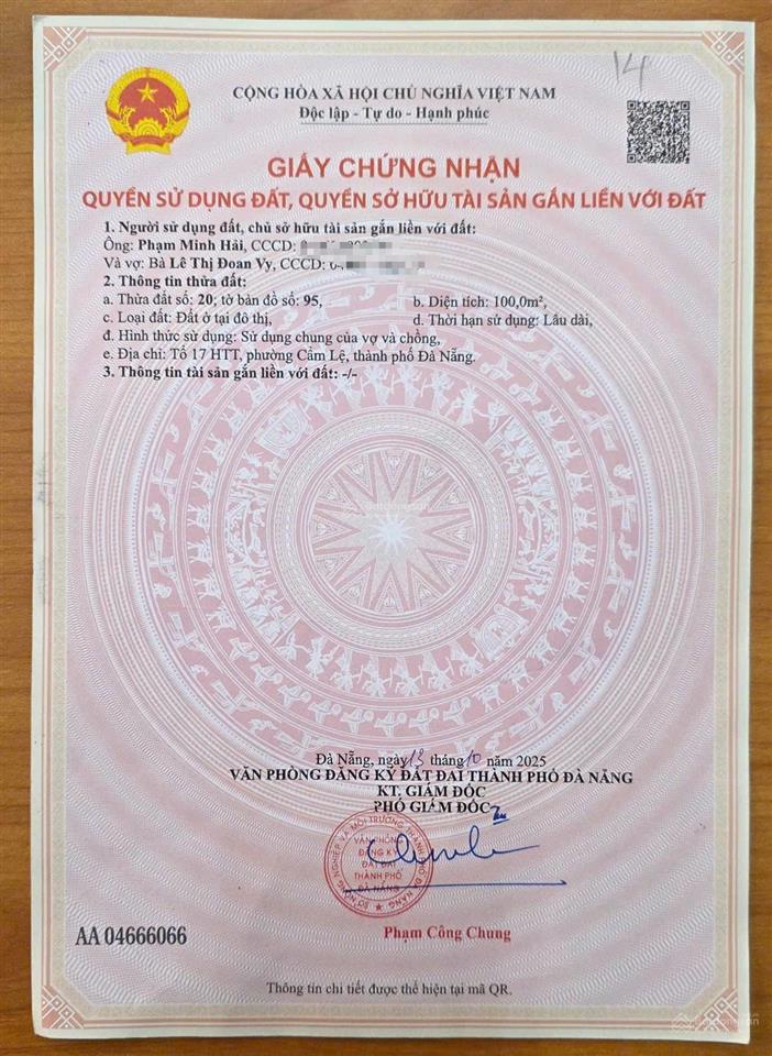 Bán gấp đất 100m2 tại đường nguyễn như đỗ, giá cực chất 2,95 tỷ