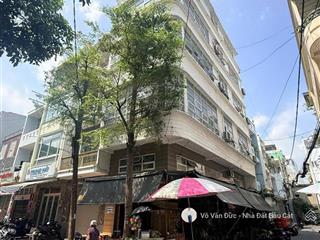 Bán nhà góc 2 mặt tiền khu bàu cát tân bình.dt 4x14 đúc 6 tấm( 1 trệt+5 lầu+st) thu nhập 600tr/n