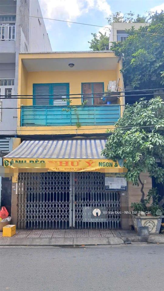 Bán nhà mtkd ca văn thỉnh  tân bình. dt 4.3x18  nở hậu 4.5m. dtcn 75m²  1 lầu  nhỉnh 12 tỷ