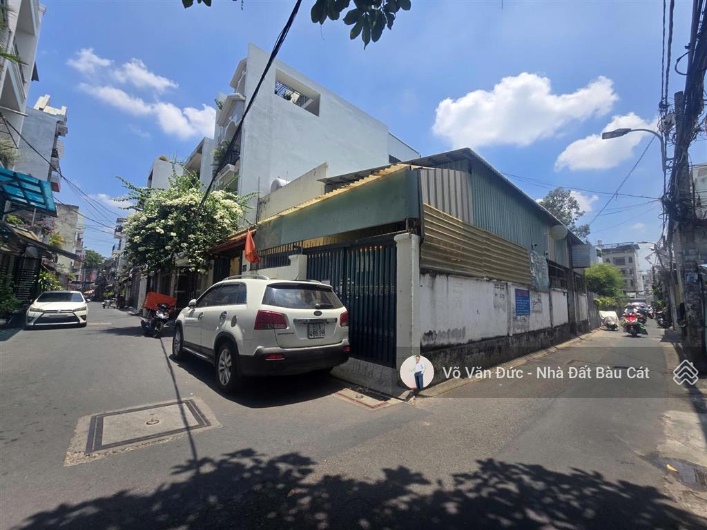 Siêu phẩm góc 2 mặt hẻm 8m đường nguyễn hữu tiến  tân phú. dt 10x16m  giá cực tốt