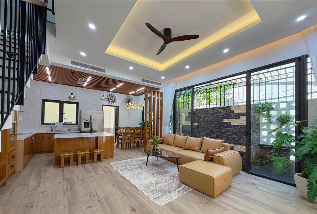 ♥ Nhà kiểu Biệt Thự mini gần Bờ Như Nguyệt, 2 mặt thoáng, 78.7m2, ngang 6.5m, 3 tầng,
