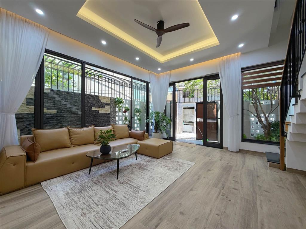 ♥ Nhà kiểu Biệt Thự mini gần Bờ Như Nguyệt, 2 mặt thoáng, 78.7m2, ngang 6.5m, 3 tầng,
