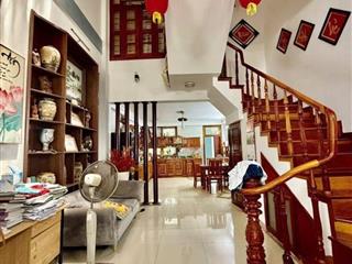 ♥ Đường nhánh 5.5m Núi Thành, 120m2, 3 tầng, đi bộ ra Trần Thị Lý, Bạch Đằng