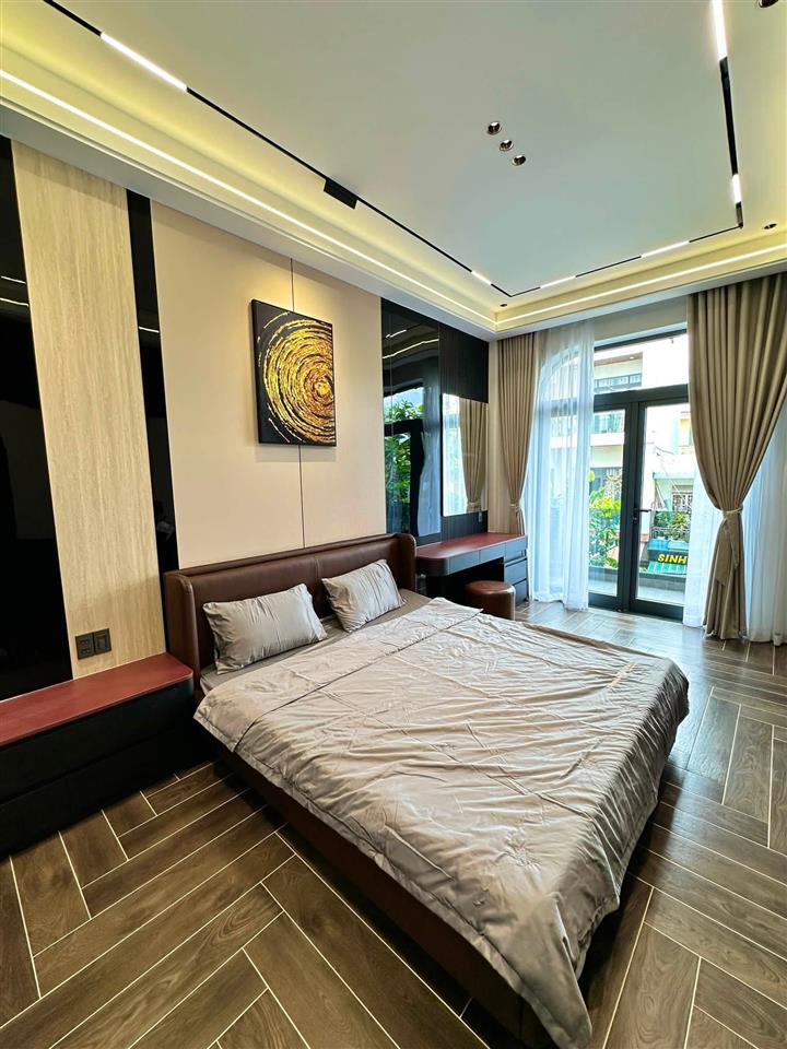 ♥ Mặt Tiền Lê Đình Thám, đường 10.5m gần Chợ Mới, 60m2, 5 tầng dòng tiền 60tr/th