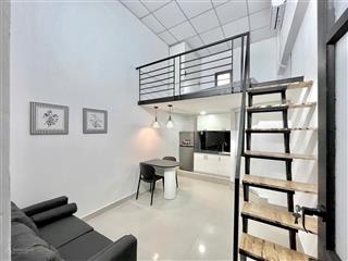 Phòng gác cao 2m, full nội thất mới, giá rẻ ngay tân quy gần lotte mart