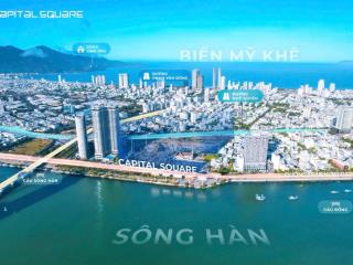 Duy nhất căn 1pn căn hộ capital square mặt sông hàn  sổ đỏ lâu dài  cho thuê 20tr/tháng