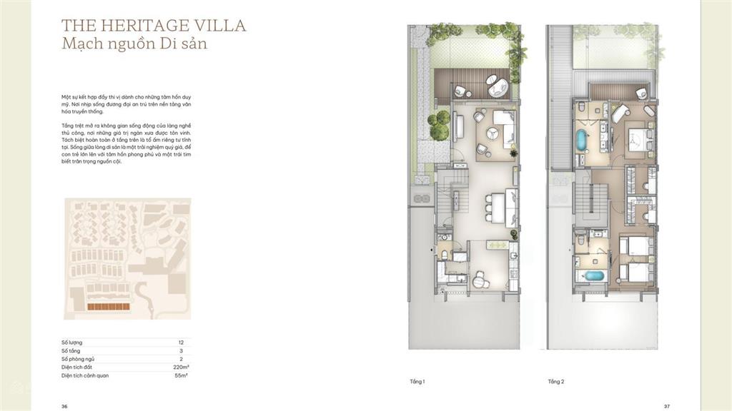 Villa mặt biển arbora  dòng sản phẩm luxury collection mang thương hiệu marriott  đẳng cấp 6 sao