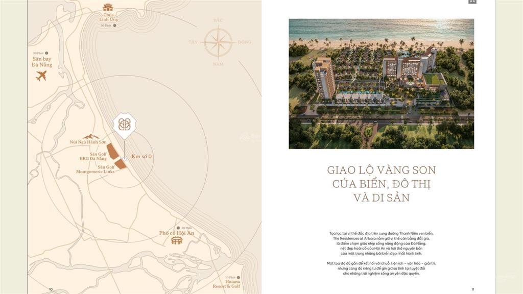 Villa mặt biển arbora  dòng sản phẩm luxury collection mang thương hiệu marriott  đẳng cấp 6 sao
