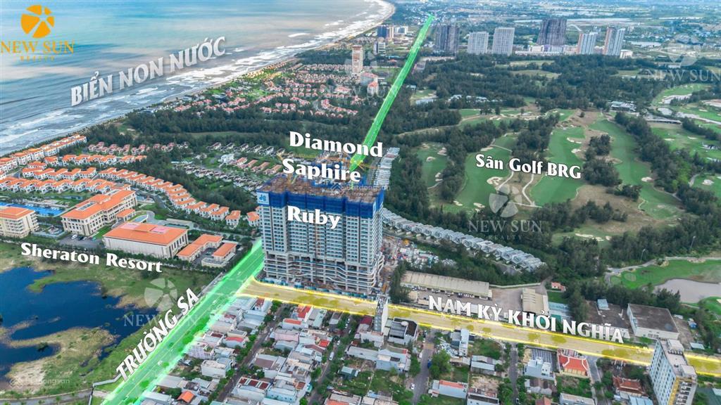 Căn 2 pn tầng cao diện tích 79,1 m2  view biển giá chỉ 5,4 tỷ bàn giao nội thất cao cấp