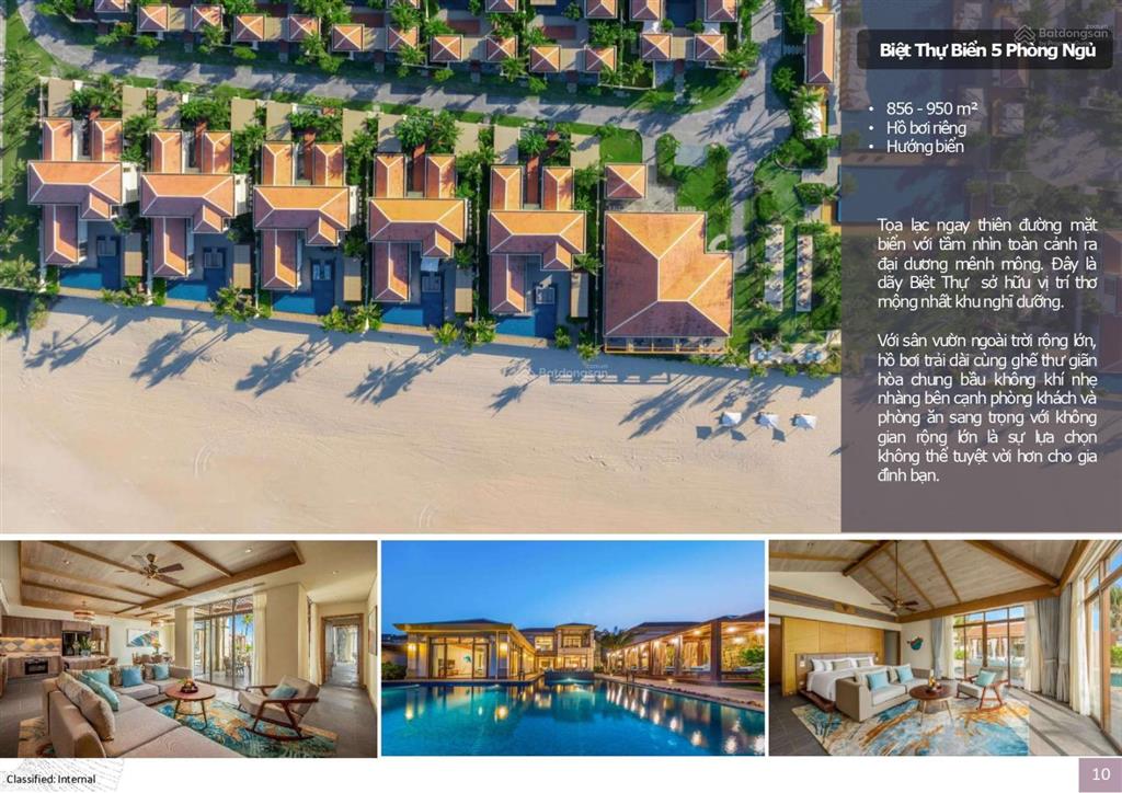 Hiếm có! căn biệt thự biển fusion villa giá gốc cđt  vị trí cận biển